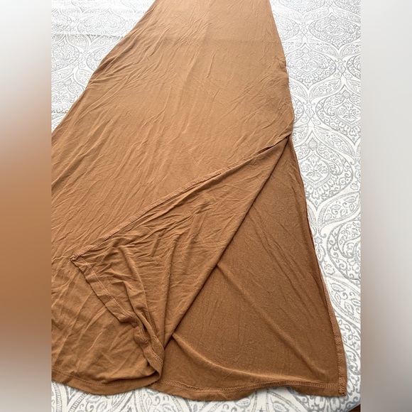 High Neck Bodycon Maxi Dress - Picture 3 of 6